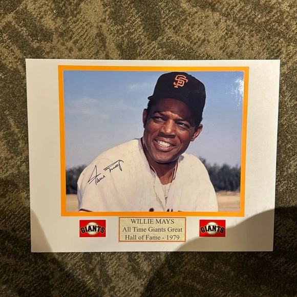 Willie May San Francisco Giants autographed 11x14 photo - Picture 1 of 1